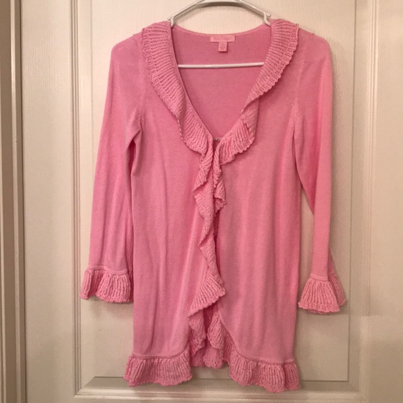 Lilly Pulitzer Pink Sweater - Picture 1 of 6